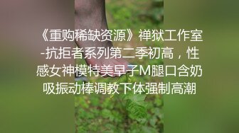 《重购稀缺资源》禅狱工作室-抗拒者系列第二季初高，性感女神模特美早子M腿口含奶吸振动棒调教下体强制高潮