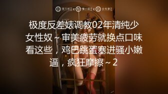 极度反差婊调教02年清纯少女性奴～审美疲劳就换点口味看这些，鸡巴跳蛋塞进骚小嫩逼，疯狂摩擦～2