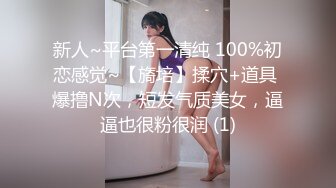 新人~平台第一清纯 100%初恋感觉~【旖培】揉穴+道具 爆撸N次，短发气质美女，逼逼也很粉很润 (1)