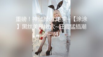 重磅！神仙颜值 绝美~【涂涂】黑丝美腿嫩穴~狂震猛插潮喷~ (4)